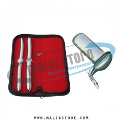 Hegar uterine dilator set 2pieces 11-12, 15-16, collin large